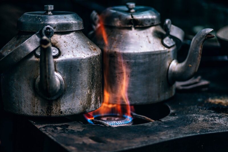 ポットでお茶を効率的に沸かす方法!